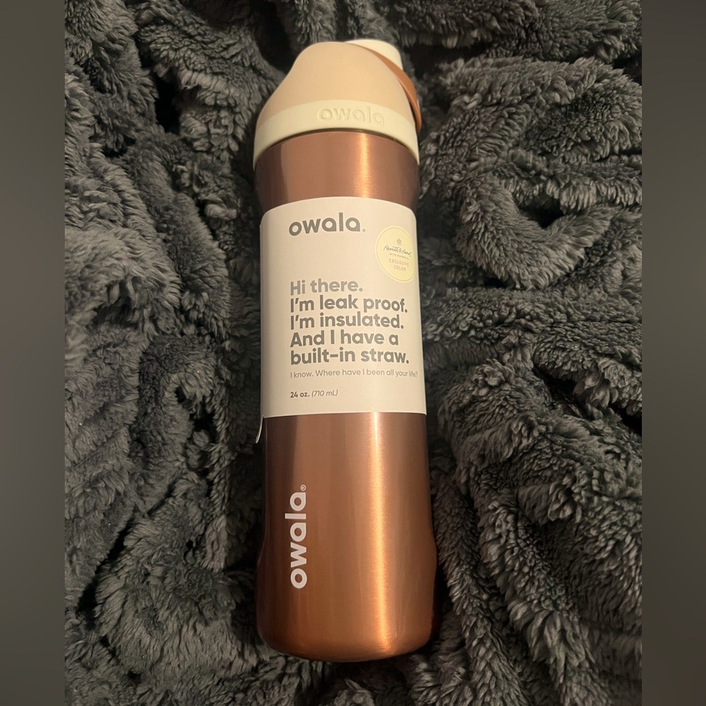 Owala Hearth & Hand Copper Bells 24oz FreeSip Limited Edition Exclusive